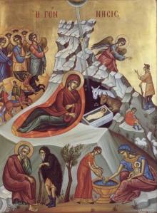 Modern Icon of the Nativity