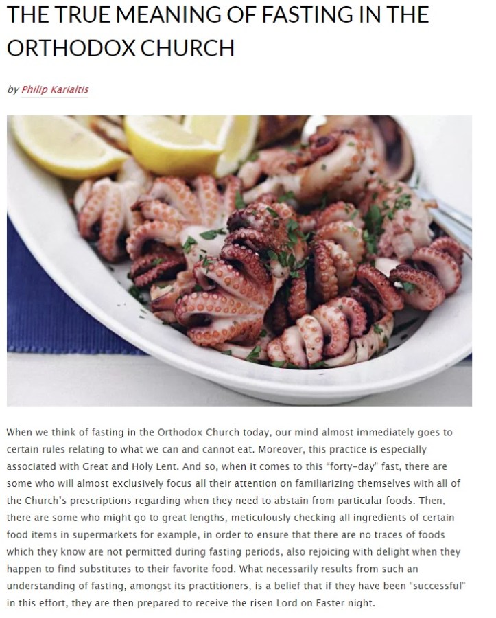 The True Meaning of Fasting